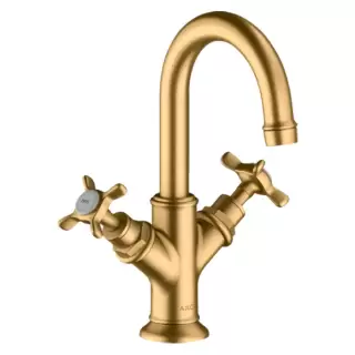 Axor Montreux Смеситель для раковины 160, на 1 отв., с донным клапаном, цвет: шлифованная медь