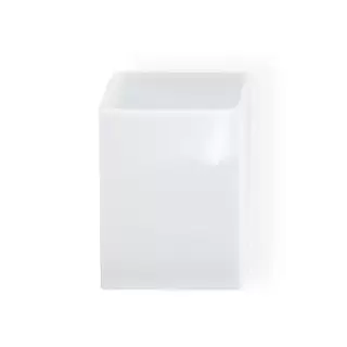 Decor Walther DW 610 Стакан для зубных шёток, фарфор, настольный, цвет: белый