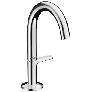 Axor One Смеситель для раковины, 1 отв., Select, со сливом push-open, цвет: хром