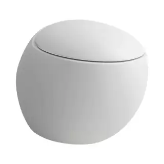 Laufen Alessi One Унитаз подвесной 58х39см, безободковый, покрытие LLC, цвет: белый матовый