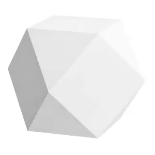Laufen Home collection Керамический полигедрон 350х350х350 мм IKOS, напольный, цвет: белый глянцевый
