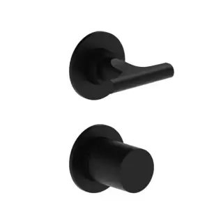 Fantini Sailing Смеситель для душа встраиваемый на 2 потока, цвет: Matt Gun Metal PVD