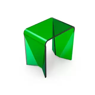 Knief Solid Surface Табурет отдельностоящий, из полимерного материала, цвет: Malachit # 090