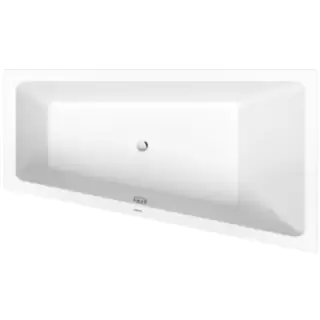 Duravit No.1 Ванна 170х100см., встраиваемая, вариант правый, цвет: белый