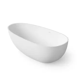 Dea Design Modern Ванна 150x76x54см., отдельностоящая, Solid Surface, цвет: White №18