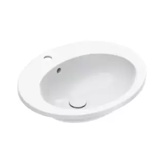 Catalano Italy Раковина 61x51см встраиваемая, с 1 отв., цвет: белый глянцевый