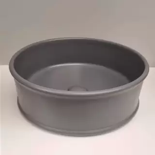 ArtCeram Atelier Раковина накладная, d44см, без отв под смеситель, без перелива, цвет: denim