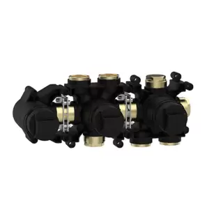 Almar Modular Встраиваемая часть однорычажного смесителя с переключателем на 3 положения, горизонтальный модуль для душа