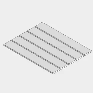 Effegibi Набор дорожек для Био-сауны Sky 30, цвет: канадский хемлок