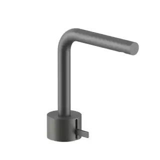 Fantini AF/21 Смеситель для раковины, 1 отв., излив: 155 мм, цвет: Matt Gun Metal PVD