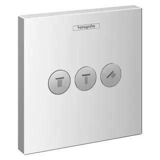 Hansgrohe ShowerSelect Запорный вентиль, с переключением на 3 выхода, цвет: хром