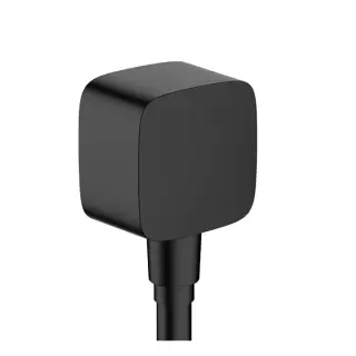 Hansgrohe FixFit Шланговое подсоединение, цвет: черный матовый