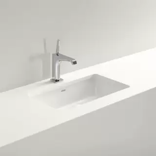 VITAGE milldue edition PANAMA Раковина 58х35х15.2см., врезная снизу, без отв., керамика, цвет: белый глянцевый