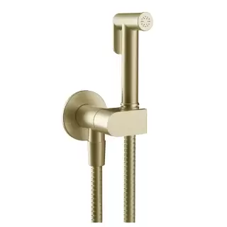Gessi Origini Гигиенический душ, шланг 125см., цвет: Brushed Brass PVD