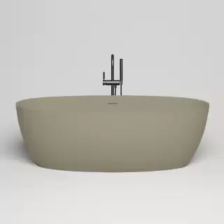 Salini Alda Ванна отдельностоящая 178х92х58см, донный клапан , сифон, слив-перелив, S-Stone, цвет: RAL7002