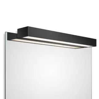 Decor Walther Box 1-60 N LED Светильник на зеркало 60x10x5см, светодиодный, 1x LED 32.8W, цвет: черный матовый
