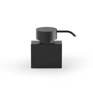 Decor Walther New Century Дозатор для жидкого мыла, настольный, цвет: черный матовый