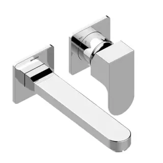 Bossini Gillo Наружная часть cмеситель монорычажного GILLO с изливом 18,5 см , без донного клапана, цвет: хром