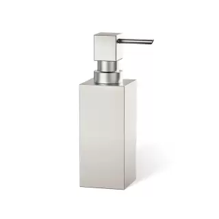 Decor Walther Cube DW 395 Дозатор для мыла, настольный, цвет: никель сатинированный