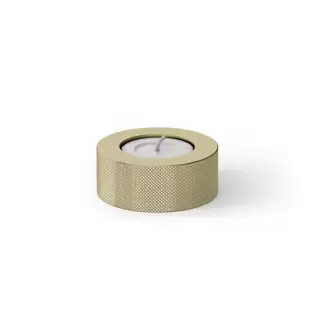 Decor Walther Club Подсвечник для чайной свечи, настольный, цвет: латунь матовая