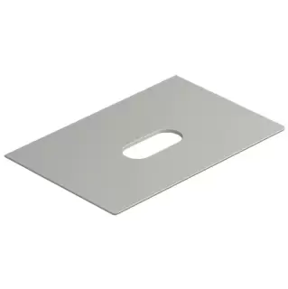 Catalano Столешница керамическая 75x50см, с отверстием , цвет: Cemento Satinato