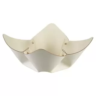 ADJ Фруктовница, D35 см., цвет: белый/панна котта