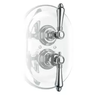 Nicolazzi Termostatico Встраиваемый смеситель, 3/4&rdquo; с запорным вентилем, 4909CR69, цвет: хром