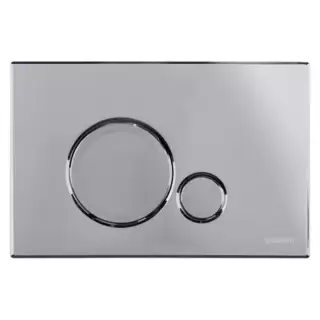 Duravit DuraSystem Beta 120 Клавиша смыва для унитаза, пластик, цвет: хром глянцевый