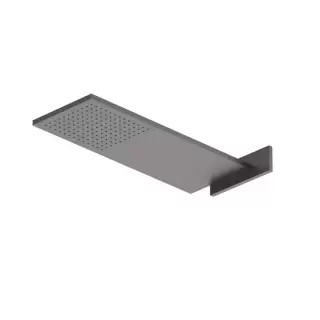 Fantini Milano Верхний душ, латунь, настенный, цвет: Matt Gun Metal PVD