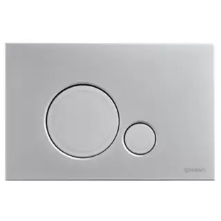 Duravit DuraSystem Beta 120 Клавиша смыва для унитаза, пластик, хром матовый