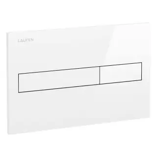 Laufen Installation System AW3 AW1 Смывная клавиша, 250х10х160 мм, двойной смыв, цвет белый