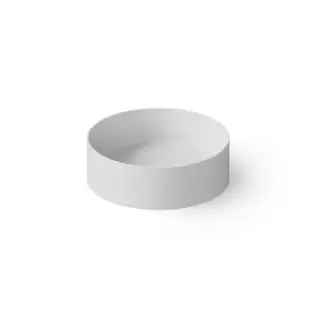 Dea Design Washbasins Раковина 40х40х14см., накладная, без отв., Solid Surface, цвет: White №18