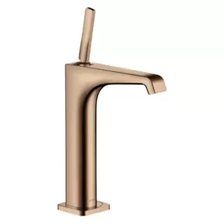 Axor Citterio E Смеситель для раковины 190, на 1 отв., высокий, цвет: полированное красное золото