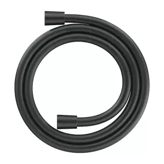 Duravit Шланг для душа защита пережима шланга, с коническим наконечником шланга, соединительная резьба 1/2&ldquo;, 1600 мм, цвет: черный матовый