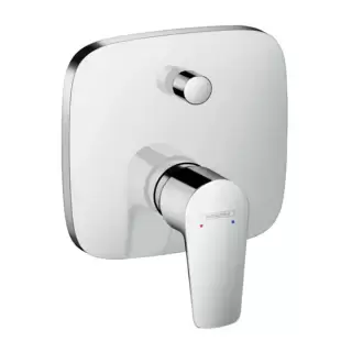 Hansgrohe Talis E Смеситель для ванны, встраиваемый, внешняя часть, цвет: хром