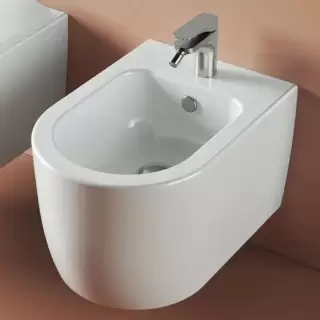 Artceram Monet Биде подвесное 36х52см., 1 отв., цвет: белый матовый