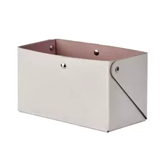 Colombo Adj Коробочка MIU для чайных пакетов, 7x14H8 см , цвет: устричный/пепельная роза