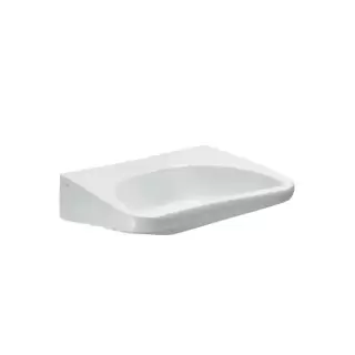 Laufen Rehab Раковина подвесная, 66x55x16.5см, без барьера, цвет: белый