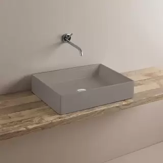 Artceram Scalino Раковина 55х38см., накладная, без отв., без слив перелива, цвет: marrone tortora