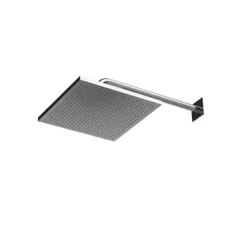 Almar Velvet Верхний душ 300*300 (без держателя) с функцией Velvet Rain, цвет: Mirror Stainless Steel