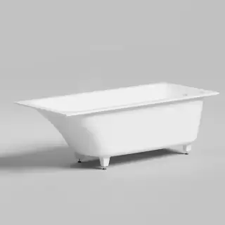 Salini Orlanda Встраиваемая ванна 170х75х60см., мат-л: S-Sense, цвет: белый матовый