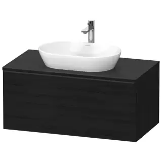 Duravit D-Neo Тумбочка подвесная 100х45.9x55см., раковина, 1 ящик, цвет: Black Oak