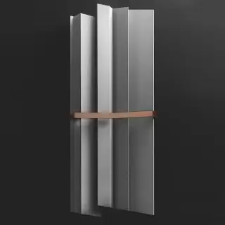 Antrax Android V Полотенцесушитель 180х61.8см, электрический, мощность: 900W, IPX4, цвет: GSAT