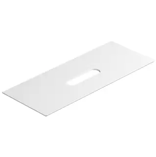 Catalano Столешница керамическая 125x50см, с отверстием , цвет: белый матовый
