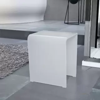 Novellini Стульчик 32x44x26см, акрил, max.100kg, цвет: белый