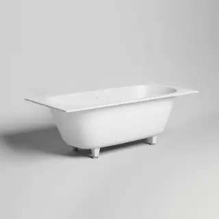 Salini Ornella Axis 180 Встраиваемая ванна 180х80х60см, прямоугольная, материал: S-Stone, цвет: белый матовый