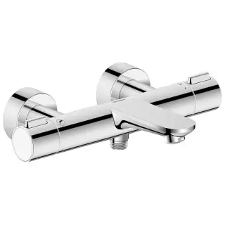 Duravit Wave Смеситель для ванны, настенный, термостатический, цвет: хром
