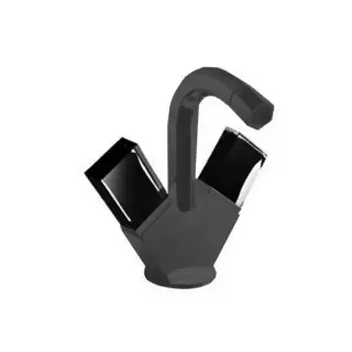 Fantini Venezia Смеситель для биде, на 1 отв., цвет: Matt Gun Metal PVD