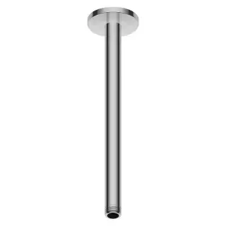 Duravit Душевой кронштейн потолочный круглая накладка, 300 мм/ соединительный патрубок размер DN15, цвет: хром