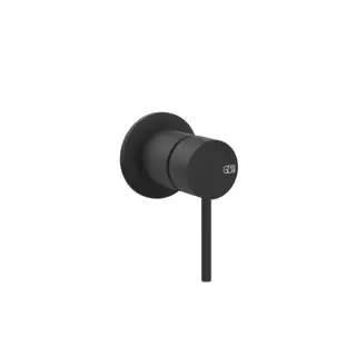 Gessi Shower316 Встраиваемый однорычажный смеситель, на 1/2", картридж &Oslash;35 мм,одна позиция. внешняя часть, цвет: Black XL